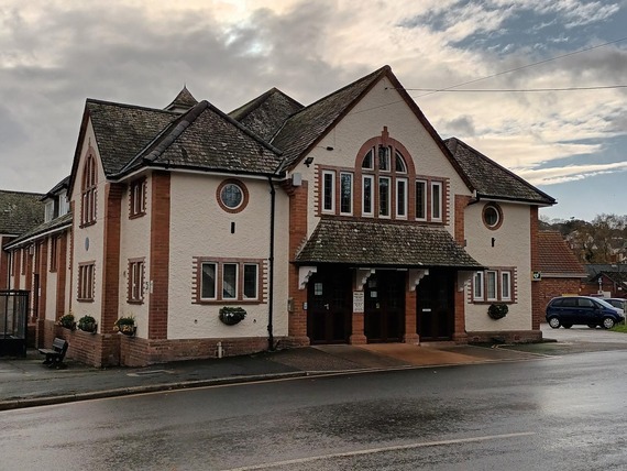 Photo of the exterior of Budleigh Salterton Public Hall