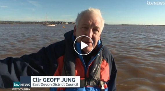 Councillor Geoff Jung on ITV news