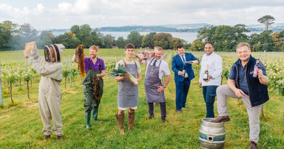 The farmers, growers, chefs & producers behind the Taste East Devon Food Festival. Photo credit: Becky Craven