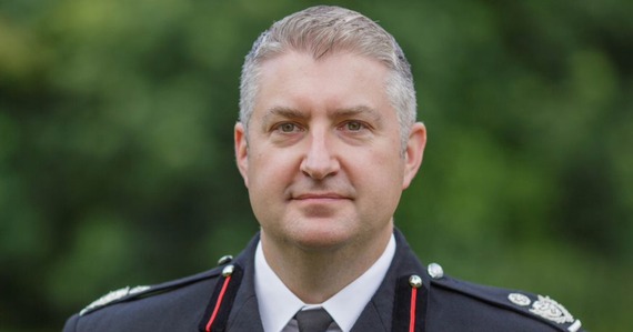 Photo of Gavin Ellis, Devon and Somerset's Chief Fire Officer 