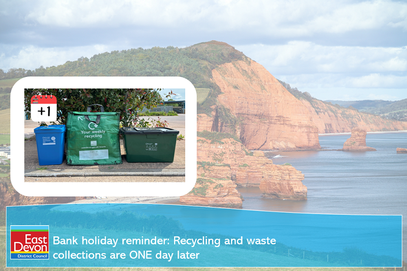 Bank holiday refuse collection reminder