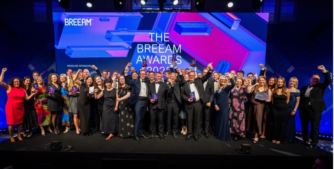Winners gathered at the BREEAM awards
