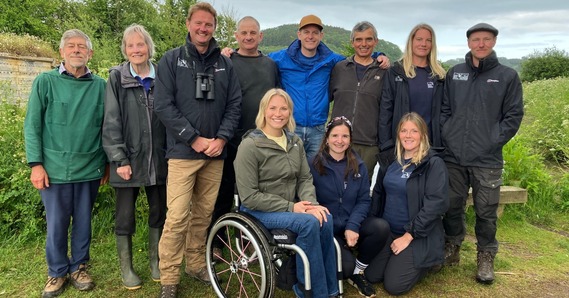 The BBC Countryfile and East Devon Countryside teams
