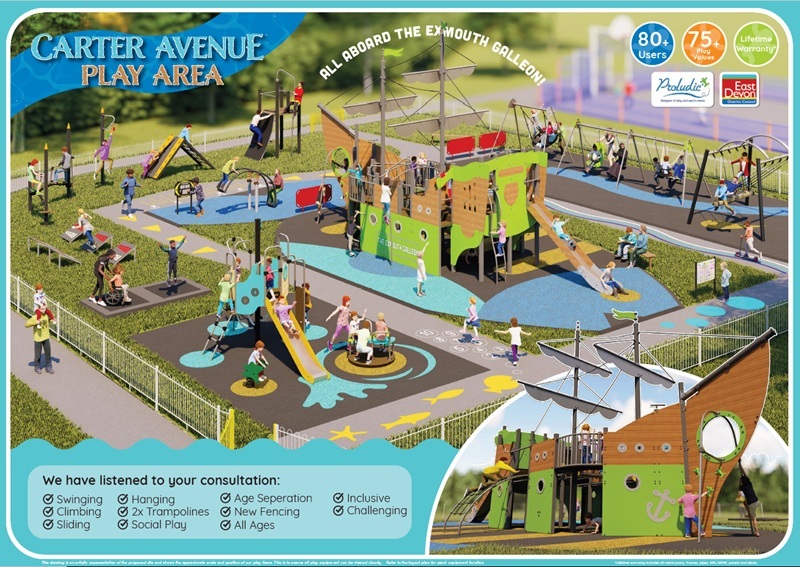 Visual of how the new-look Carter Avenue will look like