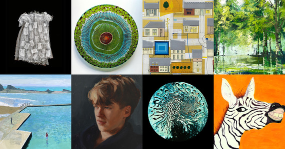 Eight artworks from the THG Open 2025