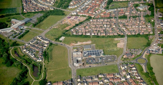 Aerial view of Cranbrook