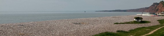 Budleigh beach