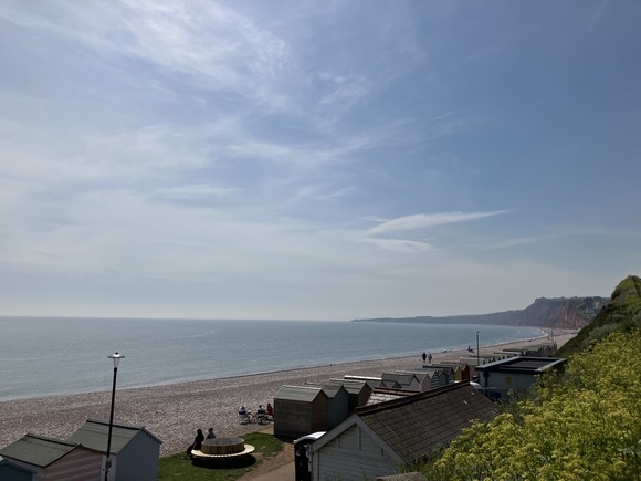 Budleigh beach 