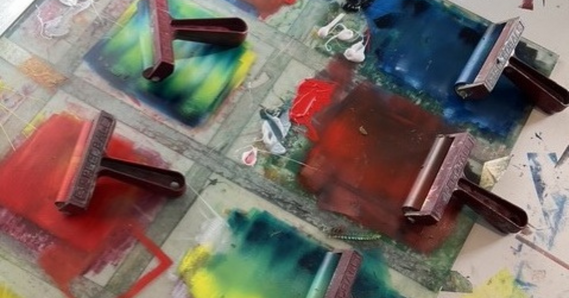 Printmaking equipment