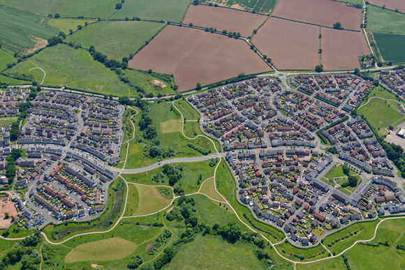 Aerial view cranbrook