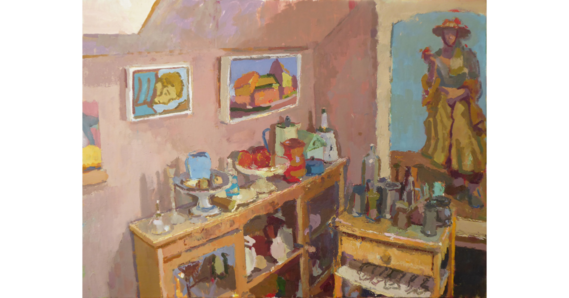 © Alex Cree - A Corner of the Artist’s Studio