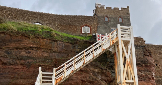 Sidmouth's Jacob's Ladder