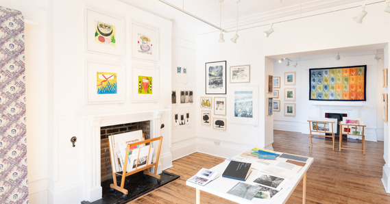Double Elephant exhibition in the Thelma Hulbert Gallery