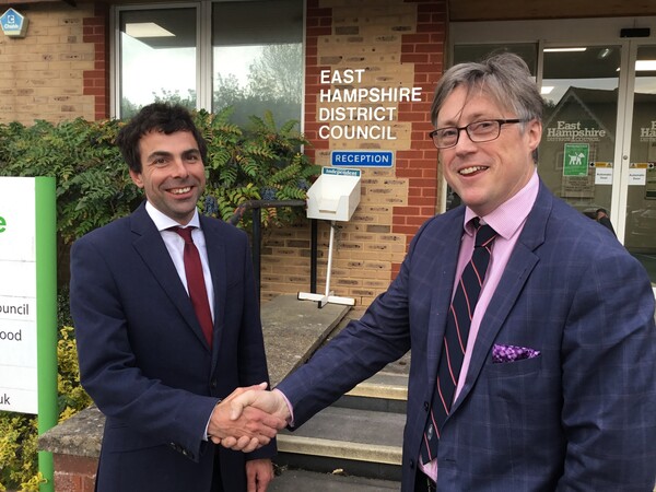 Cllr Tree and Cllr Millard