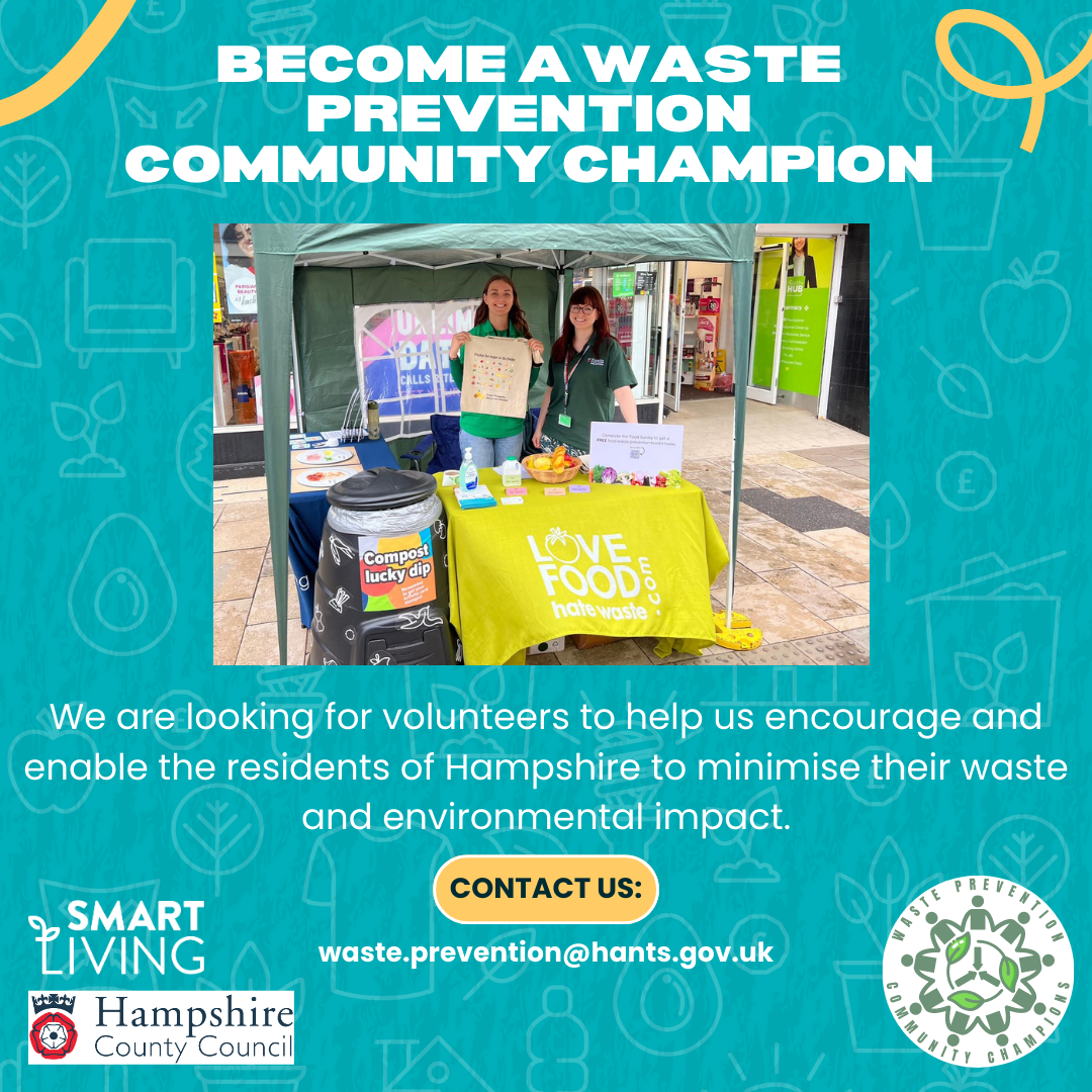 Become a waste prevention community champion