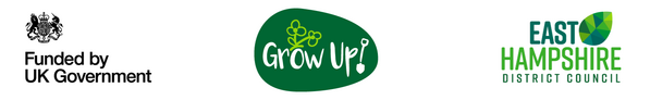 Grow Up funding logos