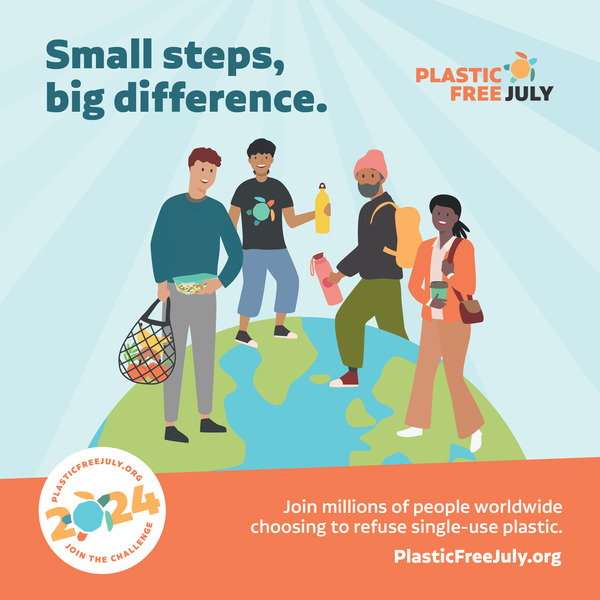 Plastic Free July image