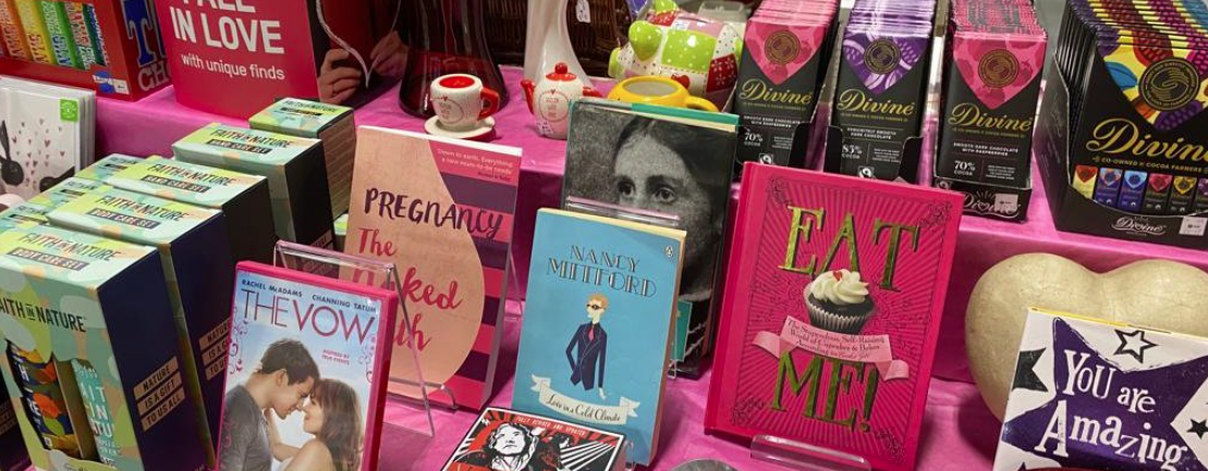Picture of items in a charity shop