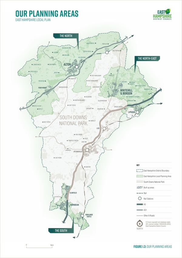 East Hampshire local plan South Downs National Park
