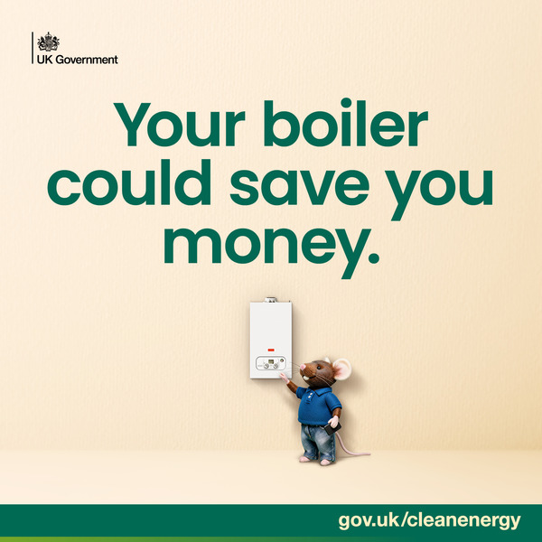 Mouse with a boiler - your boiler could save you money