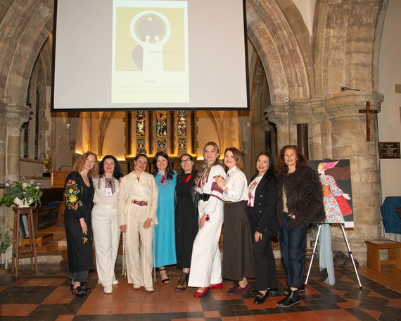 Picture from the Ukrainian art exhibition event