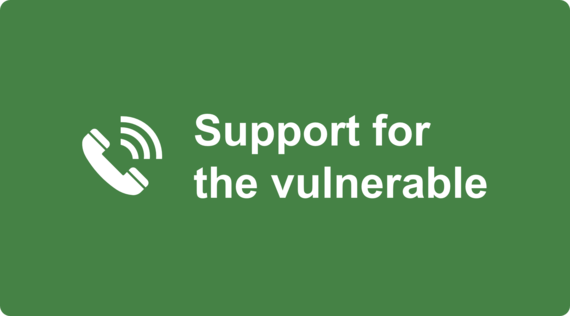 Support for the vulnerable