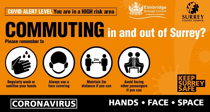 Commuting in and out of Surrey