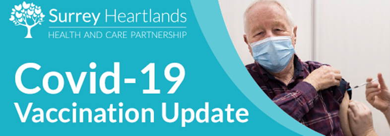 Surrey Heartlands COVID-19 vaccination update