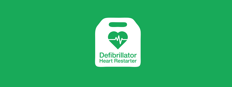 Defibrillator heart restarter