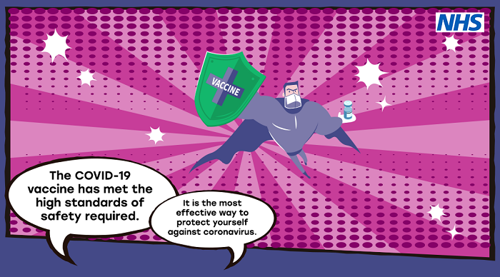 The COVID-19 vaccine has met the high standards of safety required