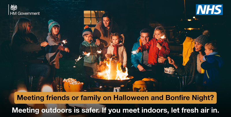 Meet outside this Halloween and Bonfire night