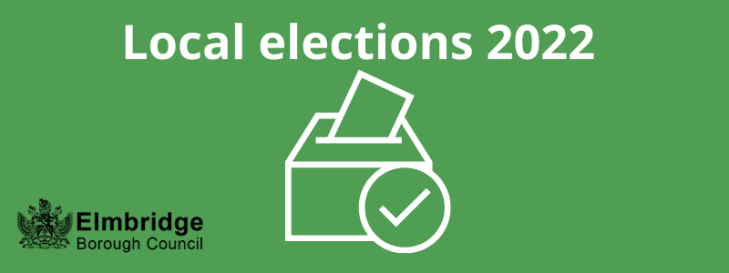 Local elections 2022 - ballot box graphic