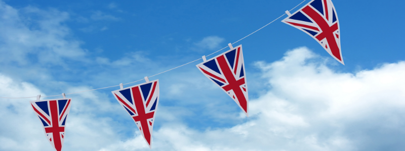 Union jack bunting