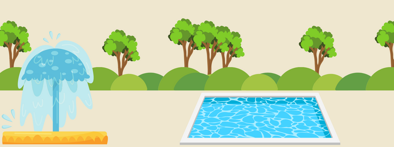 Paddling pool graphic