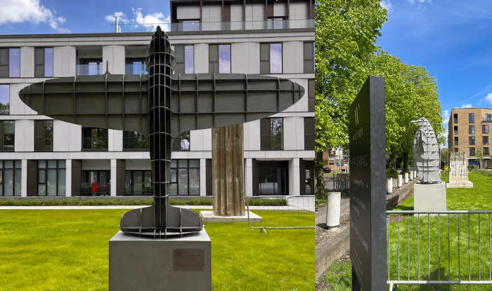 Walton art installation