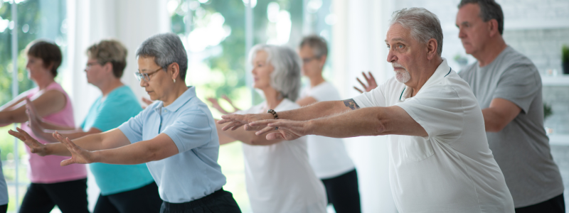 move and shout exercise class