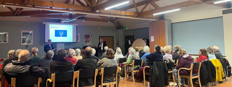 Leaders Roadshow 2025 audience watching the presentation