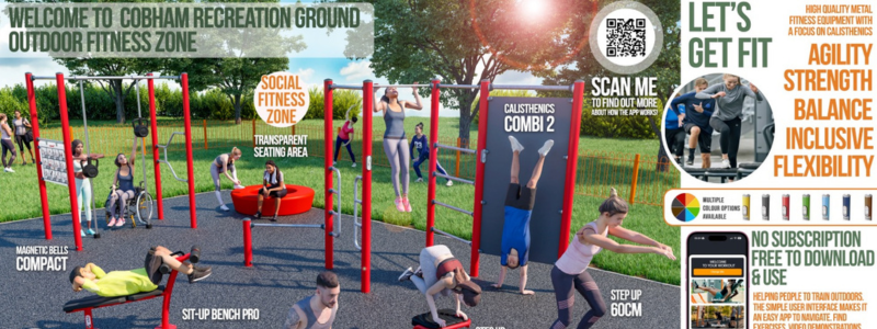 Cobham recreation ground proposed plan