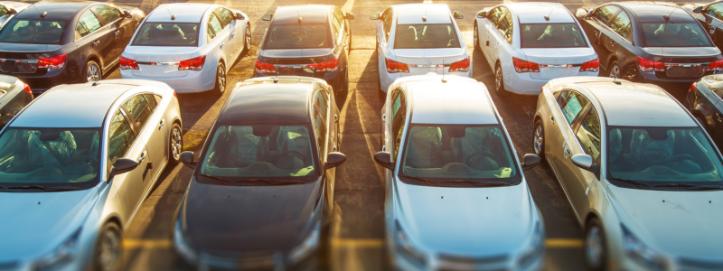 cars parked