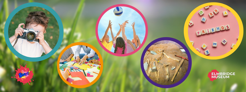 Image of children doing different activities