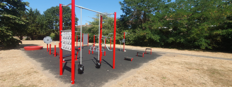 Molesey Hurst calisthenics equipment