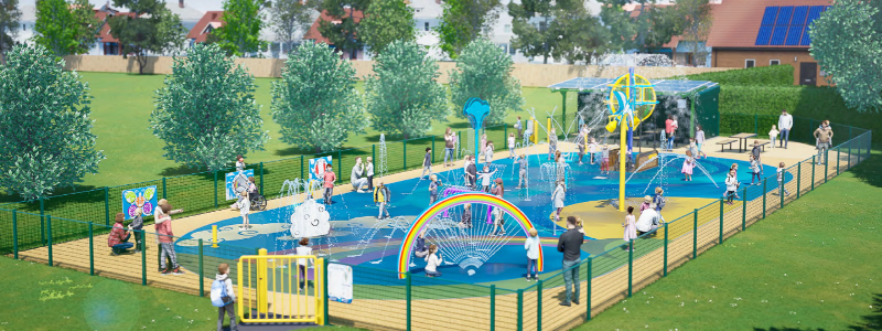 splash pads