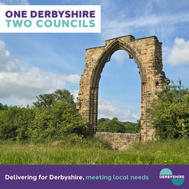 Dale Abbey arch in Erewash