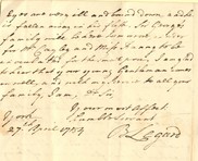 extract from a letter DDGR-42-4-54