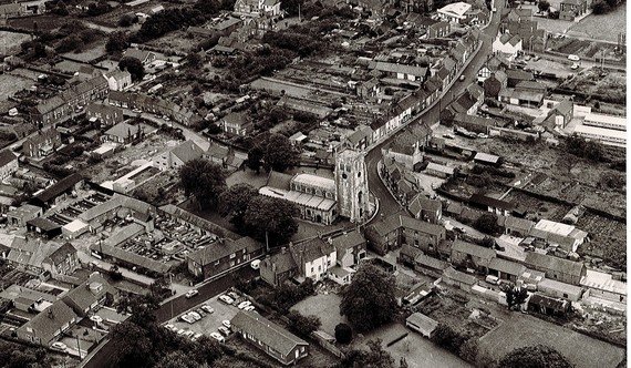 aerial photograph of Preston