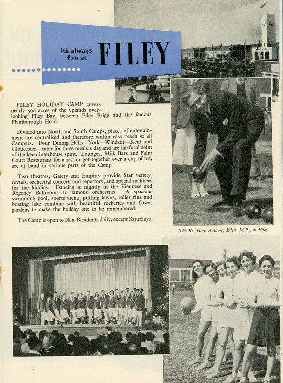 filey Butlins holiday camp