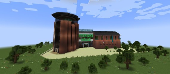 Treasure House in Minecraft