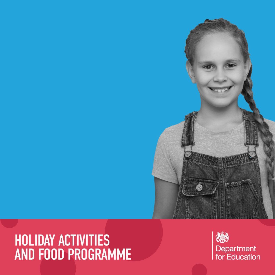Young girl stood against blue background