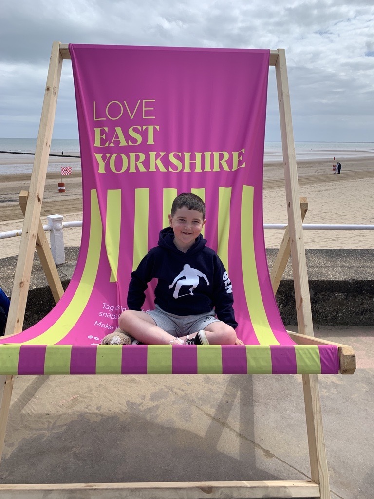 Love East Yorkshire deckchair