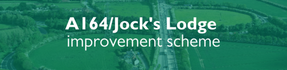 A164/Jock's Lodge  improvement scheme